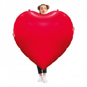 Folienballon - Herzförmig, XXL - Rot Folienballon - Herzförmig, XXL - Rot