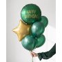 Folienballon - Alles Gute zum Geburtstag - Dunkelgr�n