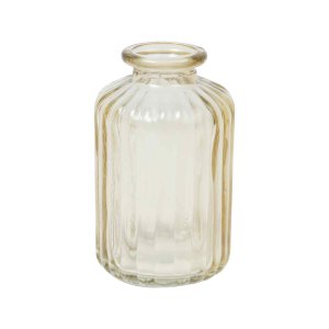 Glasvase - Creme - Ø 6,2 x 10 cm / 190 ml Glasvase - Creme - Ø 6,2 x 10 cm / 190 ml