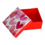 Geschenkbox - Valentinstag - Rosa/Rot - 10 x 10 cm Geschenkbox - Valentinstag - Rosa/Rot - 10 x 10 cm