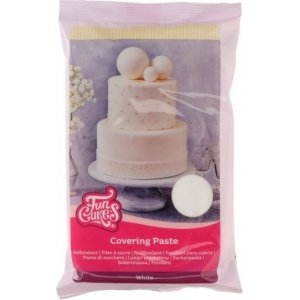 Abdeckpaste/Zuckerpaste - Weiß - Funcakes - 500 g Abdeckpaste/Zuckerpaste - Weiß - Funcakes - 500 g