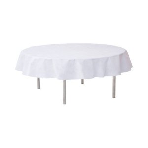 Runde Tischdecke Weiß Runde Tischdecke Weiß