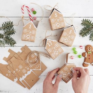 Adventskalender - Lebkuchenhaus Adventskalender - Lebkuchenhaus