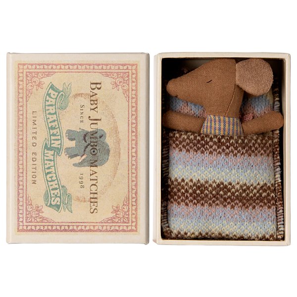 Babymaus in Streichholzschachtel - Sleepy/Wake - Pink