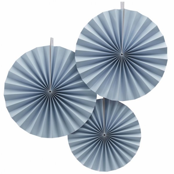 Pin Wheels - 3er-Pack - Pastellblau Pin Wheels - 3er-Pack - Pastellblau