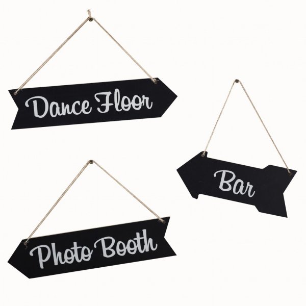 Wegweiser - Tafel - 3er-Pack Wegweiser - Tafel - 3er-Pack