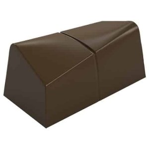 Pralinenform - Schräges Rechteck - 3,8 cm Pralinenform - Schräges Rechteck - 3,8 cm