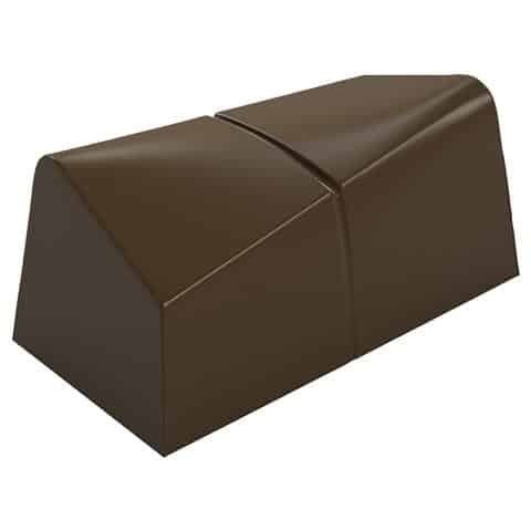 Pralinenform - Schräges Rechteck - 3,8 cm Pralinenform - Schräges Rechteck - 3,8 cm