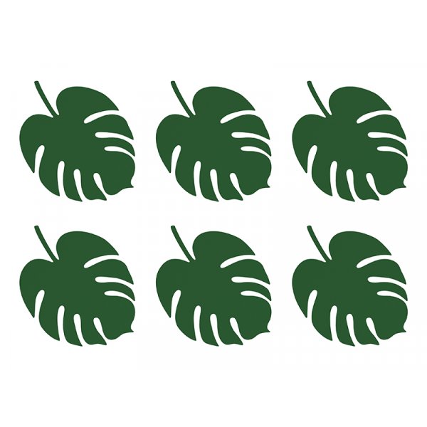 Tischdekoration - Aloha - Bltter
