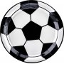 Dessertteller - Football Party - 6er-Pack