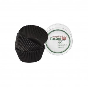 Muffinformen - Schwarz - 50er-Pack