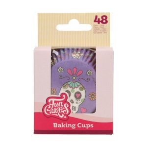 Muffinformen zum Tag der Toten - 48er-Packung Muffinformen zum Tag der Toten - 48er-Packung