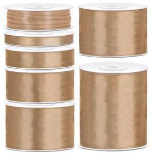 Satinband - Gold - 25 m Satinband - Gold - 25 m