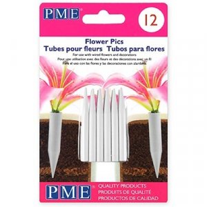 Tortenstecker für echte Blumen - Klein - 12er-Packung - PME Tortenstecker für echte Blumen - Klein - 12er-Packung - PME