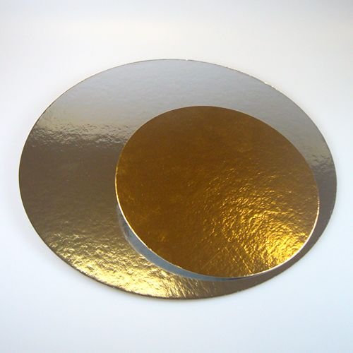 Kuchenblech - 3er-Pack - Gold/Silber - 20 cm