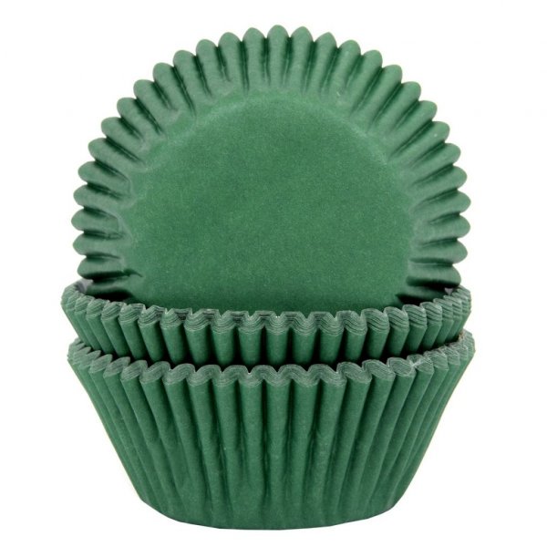 Muffinformen - Dunkelgrn - 50er-Pack