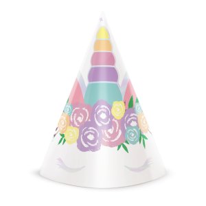 Partyh�te - Einhorn - 6er-Pack