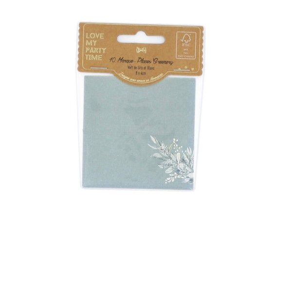 Tischkarten - Blumen - 10er-Pack Tischkarten - Blumen - 10er-Pack