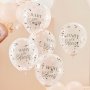 Konfetti-Ballons - Baby in Bloom - 5er-Pack Konfetti-Ballons - Baby in Bloom - 5er-Pack