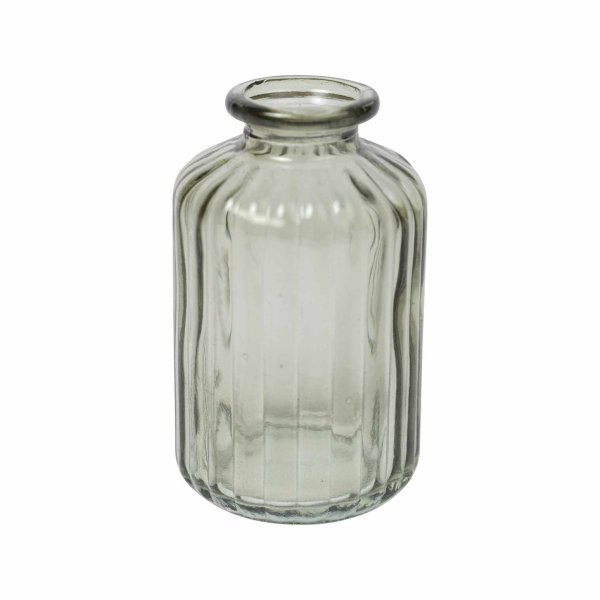 Glasvase - Gr�n - � 6,2 x 10 cm / 190 ml