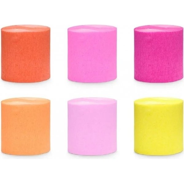 Krepppapier - Sommerfarben-Mix Krepppapier - Sommerfarben-Mix