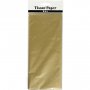 Seidenpapier - 6 Blatt - Gold