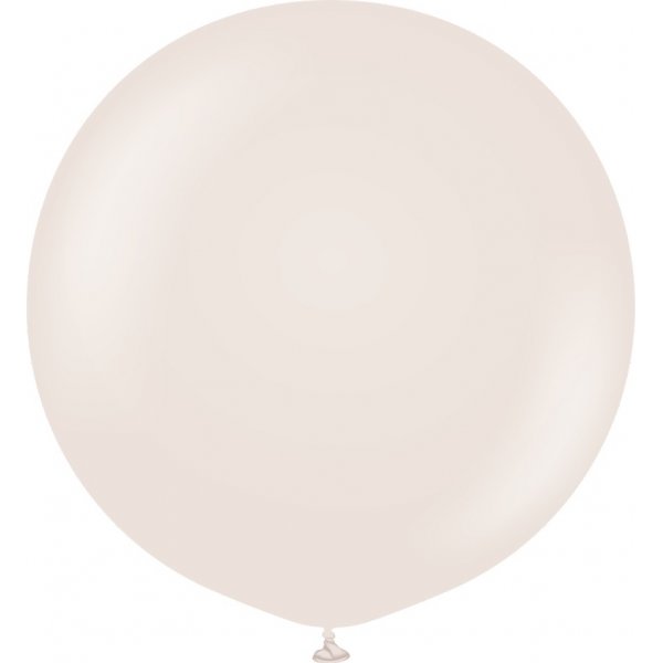 Luftballons einfarbig - Premium 60 cm - Weier Sand