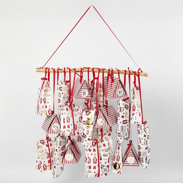 Holzstab mit Schlaufen - 60 cm