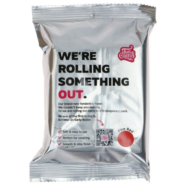 Zuckerpaste Rot - Feuerrot - 250 g - FunCakes Zuckerpaste Rot - Feuerrot - 250 g - FunCakes