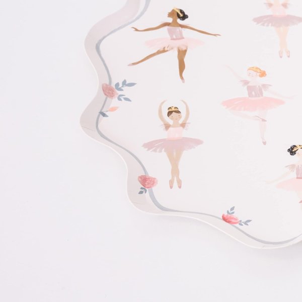Pappteller - Ballerina