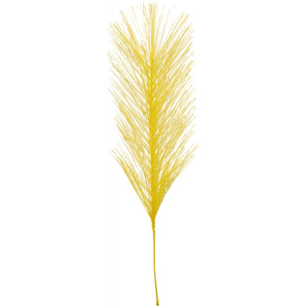 Kunstfedern - Gelb - 5er-Pack