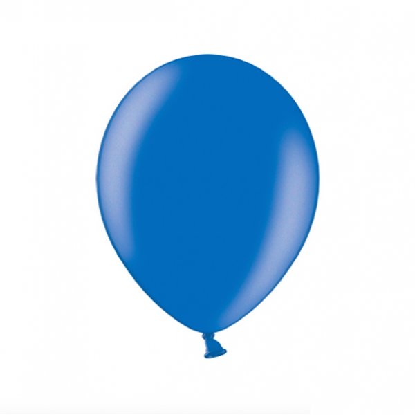 Luftballons - Metallic - Kornblau - 10 Stk