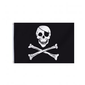 Flagge - Piratenparty - 90 x 150 cm Flagge - Piratenparty - 90 x 150 cm