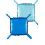 Kissenballons - Blau und Pastellblau 47 cm