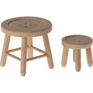 Tisch und Hocker - Maileg Tisch und Hocker - Maileg