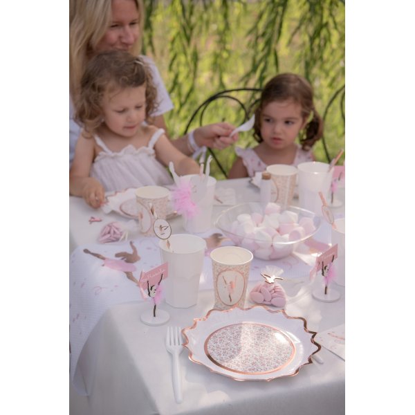 Pappteller - Ballerina - 10er-Pack Pappteller - Ballerina - 10er-Pack