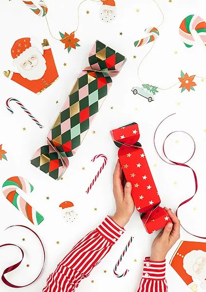 Geschenkboxen - Karamell - Rot/Grün - 2er-Pack Geschenkboxen - Karamell - Rot/Grün - 2er-Pack