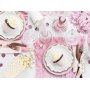 Dessertteller - Wei mit Goldrand - 6er-Pack