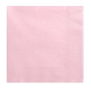 Servietten - Hellrosa - 20er-Pack Servietten - Hellrosa - 20er-Pack