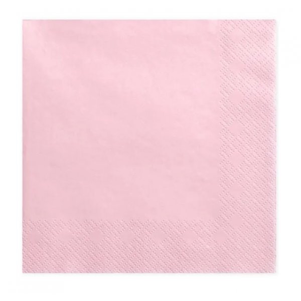 Servietten - Hellrosa - 20er-Pack Servietten - Hellrosa - 20er-Pack