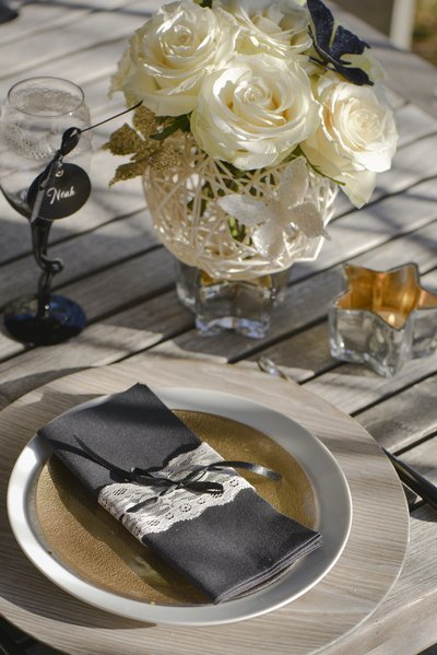 Spitzenband - 50 mm - Wei