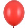 Mini-Luftballons Pastell - Premium 12 cm - Leuchtendes Rot - 10er-Pack