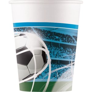 Pappbecher - Fußball - Fans - 8er-Pack Pappbecher - Fußball - Fans - 8er-Pack