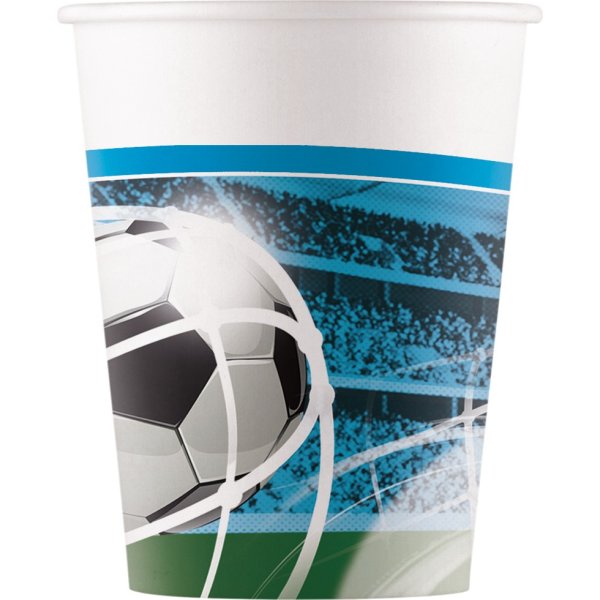 Pappbecher - Fußball - Fans - 8er-Pack Pappbecher - Fußball - Fans - 8er-Pack