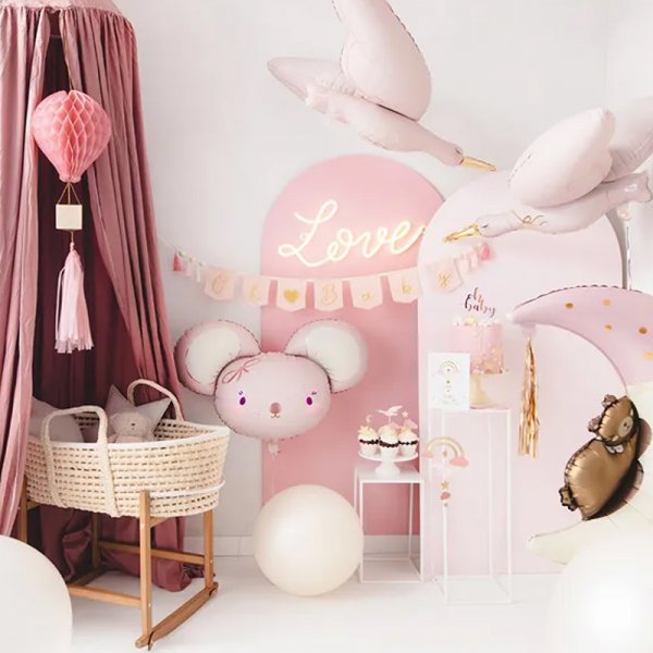 Folienballon - Maus - Rosa Folienballon - Maus - Rosa