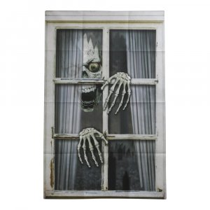 Fensterdekoration - Halloween - Totenkopf & Hände - 120 x 80 cm Fensterdekoration - Halloween - Totenkopf & Hände - 120 x 80 cm