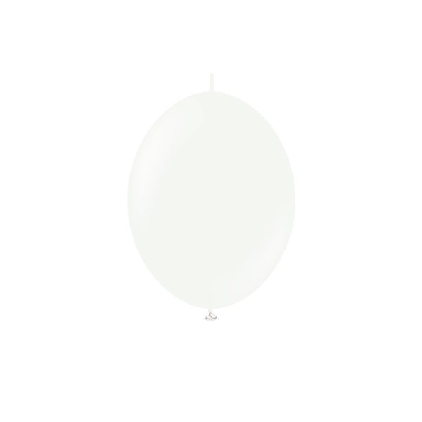 Latexballons - K-Link - Weiß - 13 cm - 50er-Packung Latexballons - K-Link - Weiß - 13 cm - 50er-Packung