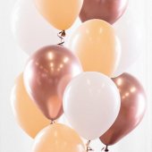Zusammengeführt - einfarbige Luftballons Zusammengeführt - einfarbige Luftballons