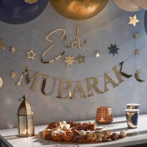 Girlande - Eid Mubarak - Gold Girlande - Eid Mubarak - Gold