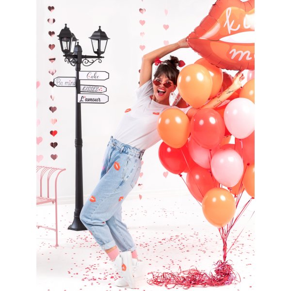 Konfetti - Herzen - Hellrosa - 15 g